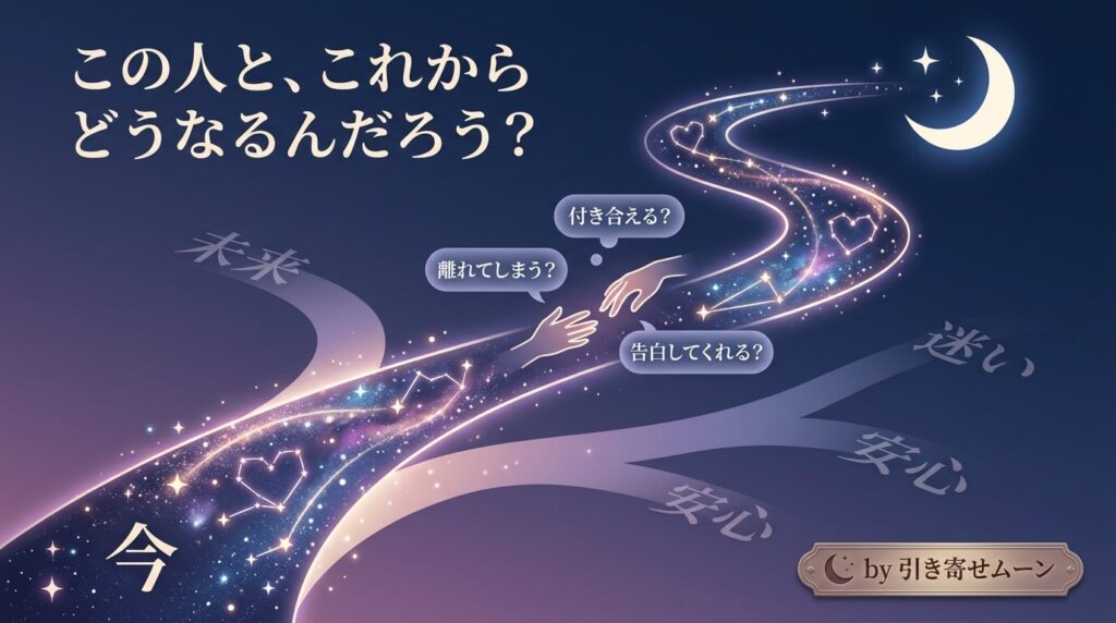 好きな人との今後が気になるあなたへ。これからを考えるときに大切なこと
